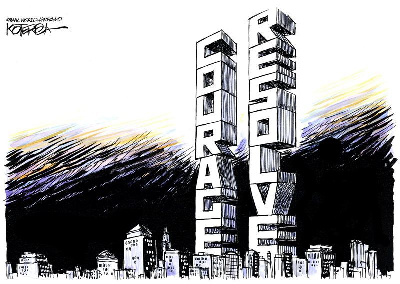 Twin towers